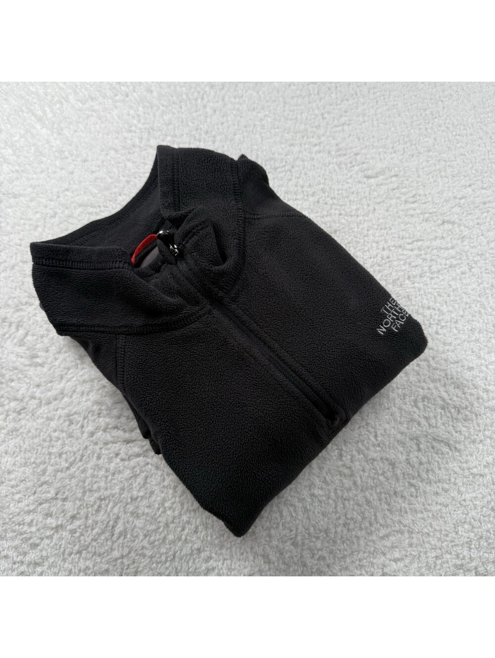 The North Face Women’s Large Black Fleece 1/4 Zip Pullover Arm Pocket